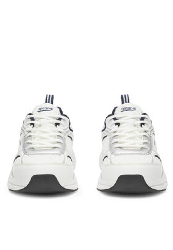 Sprandi Sneakersy MODULAR BASE WP40-23404Z Biały. Kolor: biały. Materiał: materiał