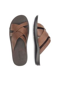 Lanetti Klapki MSS20505-02 Brązowy. Kolor: brązowy. Materiał: skóra #4