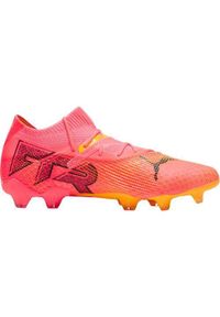 Buty piłkarskie męskie Puma Future 7 Ultimate Fg ag. Kolor: żółty, czarny, wielokolorowy, pomarańczowy. Sport: piłka nożna #1