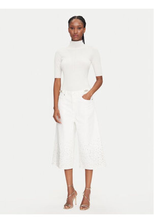 MET Kuloty M10 138PT Biały Wide Leg. Kolor: biały
