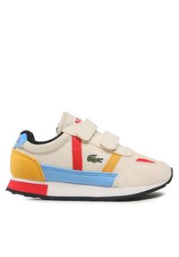 Sneakersy Lacoste. Kolor: beżowy