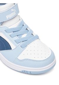 Puma Sneakersy Rebound V6 Mid Ac+ Ps 393832 32 Biały. Kolor: biały. Materiał: skóra #4