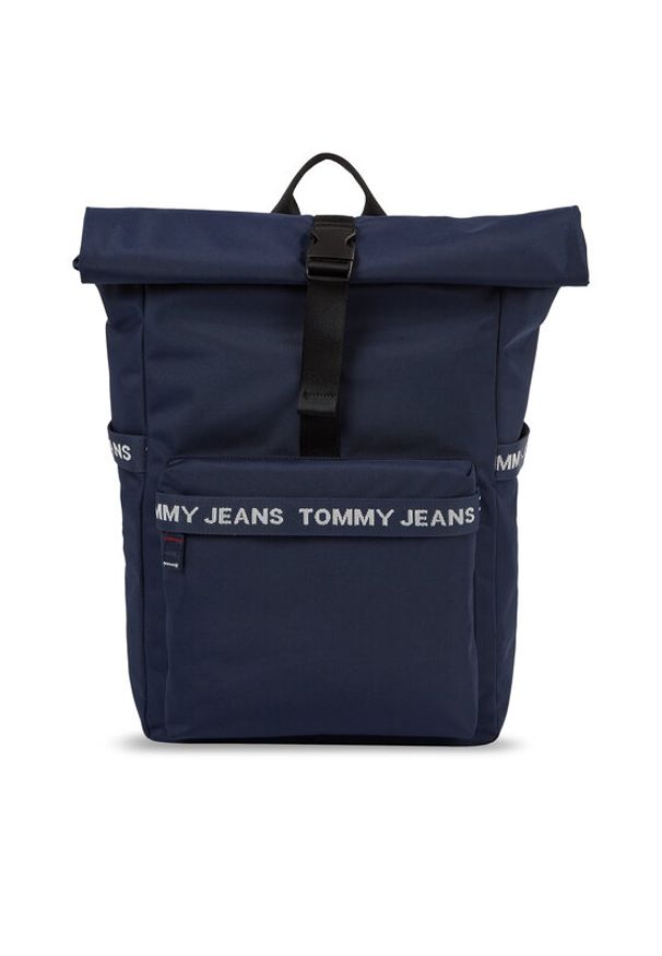 Tommy Jeans Plecak Essential Rolltop AM0AM11515 Granatowy. Kolor: niebieski