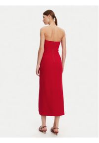 BARDOT Sukienka koktajlowa 59728DB Czerwony Slim Fit. Kolor: czerwony. Materiał: syntetyk. Styl: wizytowy #4
