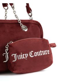 Juicy Couture Torebka BIJXT5465WPO Bordowy. Kolor: czerwony