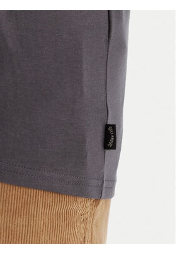 Billabong Longsleeve Diamond Vision EBYZT00368 Szary Regular Fit. Kolor: szary. Materiał: bawełna. Długość rękawa: długi rękaw