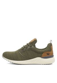 Mustang Sneakersy 4132-311 Khaki. Kolor: brązowy. Materiał: materiał #2