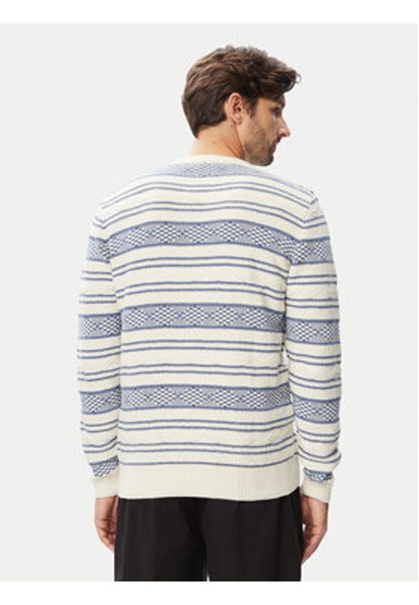 Guess Sweter M6YR15 Z0920 Kremowy Regular Fit. Kolor: kremowy. Materiał: bawełna
