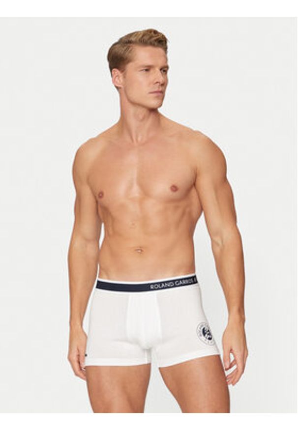 Lacoste Komplet 3 par bokserek 5H8406 Kolorowy. Materiał: bawełna. Wzór: kolorowy