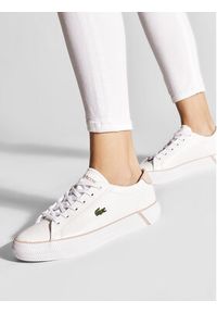 Lacoste Sneakersy Gripshot Bl 21 1 Cfa 7-41CFA00201Y9 Biały. Kolor: biały. Materiał: skóra #6