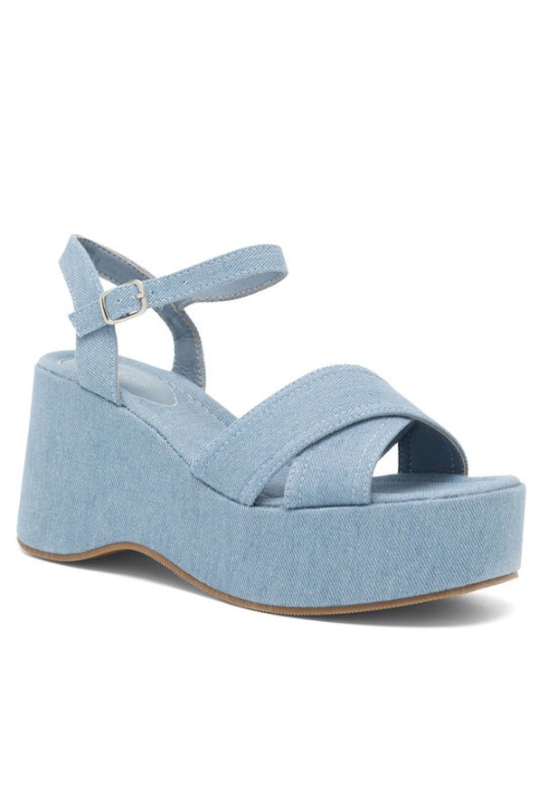 Jenny Fairy Sandały MOBBY KL E2206-101 Niebieski. Kolor: niebieski. Materiał: materiał