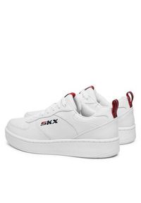 skechers - Skechers Sneakersy Sport Court 92 237188/WNVR Biały. Kolor: biały. Materiał: skóra. Model: Skechers Sport #6