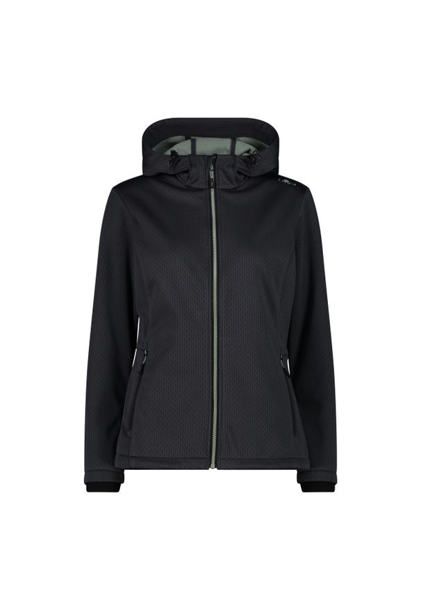 Kurtka damska turystyczna CMP 34A3096. Kolor: czarny. Materiał: softshell