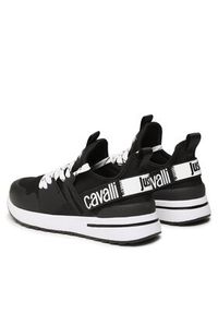 Just Cavalli Sneakersy 74RB3SD3 Czarny. Kolor: czarny