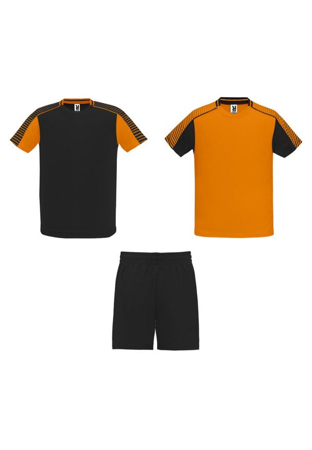 ROLY - Zestaw Sportowy Juve Dla Dorosłych Unisex. Kolor: żółty, czarny, wielokolorowy, pomarańczowy. Sport: turystyka piesza