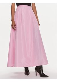 Pinko Spódnica trapezowa 100543 Y3LE Różowy A-Line Fit. Kolor: różowy. Materiał: syntetyk