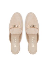 Guess Klapki FLJBOMSUE06 Beżowy. Kolor: beżowy. Materiał: skóra #4