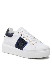 Pollini Sneakersy SA15034G1GXE210A Biały. Kolor: biały. Materiał: skóra #1