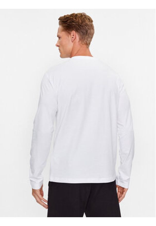 EA7 Emporio Armani Longsleeve 6RPT64 PJ03Z 0100 Biały Regular Fit. Kolor: biały. Materiał: bawełna. Długość rękawa: długi rękaw