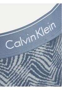 Calvin Klein Underwear Stringi 000QF7714E Niebieski. Kolor: niebieski. Materiał: syntetyk #4