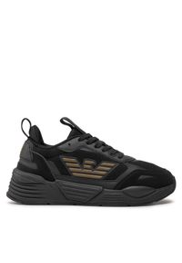 EA7 Emporio Armani Sneakersy X8X070 XK165 M701 Czarny. Kolor: czarny. Materiał: materiał