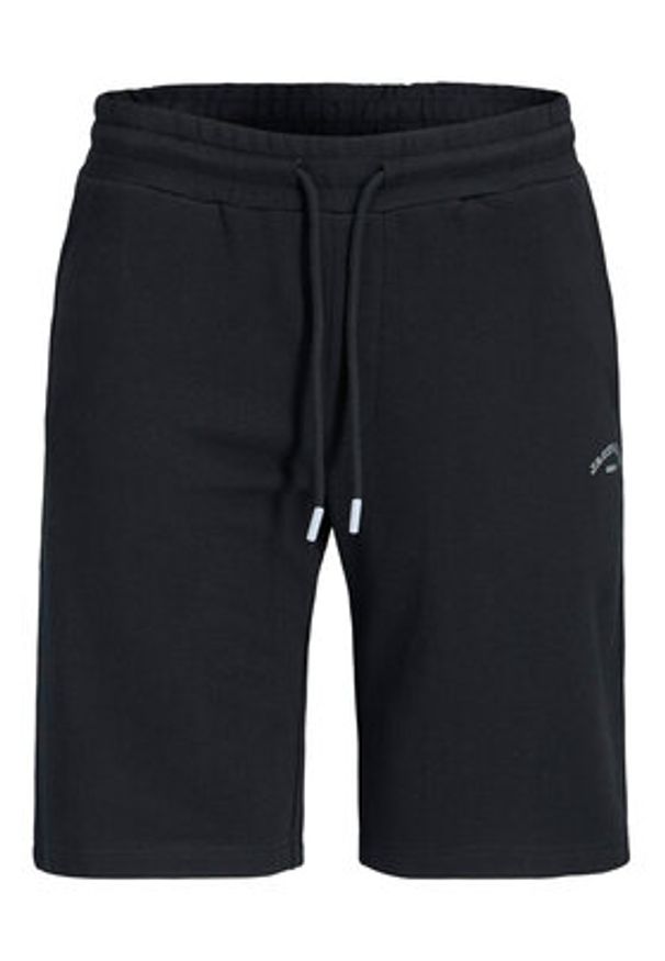 Jack & Jones Szorty sportowe Gordon College 12289726 Czarny Regular Fit. Kolor: czarny. Materiał: bawełna. Styl: sportowy