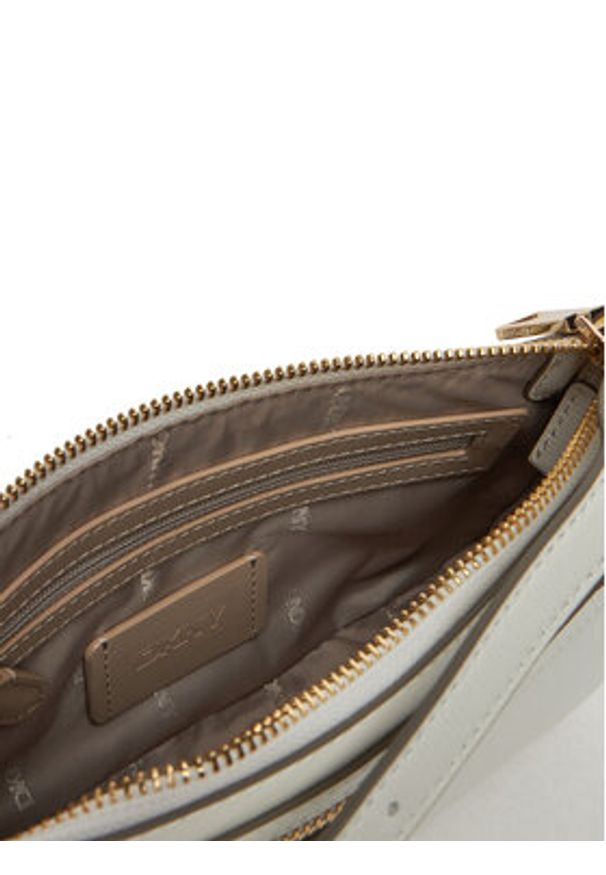 DKNY Torebka R42HKE18 Écru. Materiał: skórzane