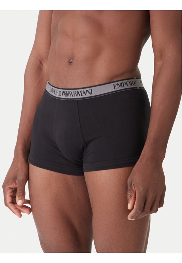 Emporio Armani Underwear Komplet 3 par bokserek EM000259 AF10779 MC406 Czarny. Kolor: czarny. Materiał: bawełna