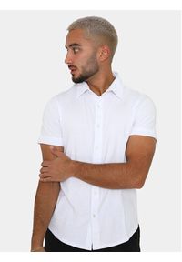Brave Soul Koszula MSH-230BUCKLEY Biały Regular Fit. Kolor: biały. Materiał: syntetyk #3