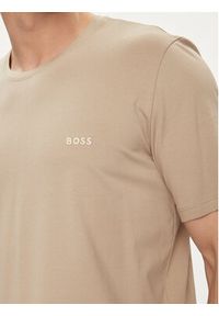 BOSS - Boss T-Shirt Mix&Match 50515312 Beżowy Regular Fit. Kolor: beżowy. Materiał: bawełna #5