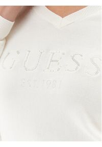 Guess Sweter W3BR24 Z2NQ2 Écru Regular Fit. Materiał: wiskoza #4