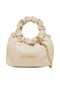 Love Moschino - LOVE MOSCHINO Torebka JC4253PP0MKT0110 Écru. Materiał: skórzane