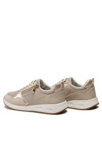 Geox Sneakersy D Bulmya A D35NQA 0NF14 C2235 Złoty. Kolor: złoty. Materiał: skóra #6