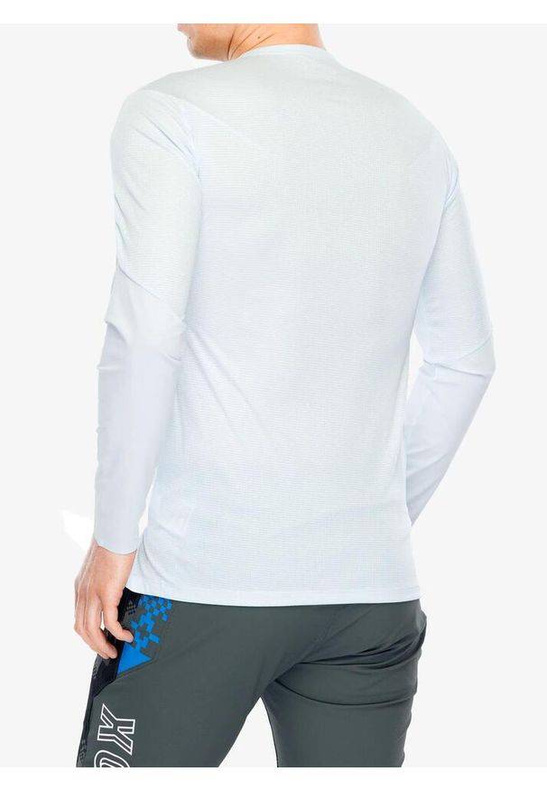 FOX - Bluza rowerowa męska Fox Flexair Pro LS Jersey. Kolor: niebieski. Materiał: jersey