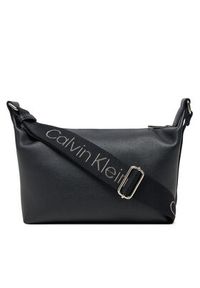 Calvin Klein Jeans Torebka Ultralight Shoulder Bag LV04K3131G Czarny. Kolor: czarny. Materiał: skórzane #6