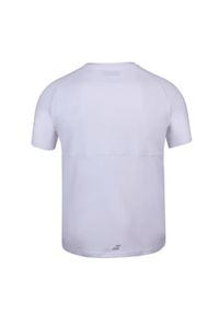 Koszulka tenisowa męska Babolat Play Crew Neck. Kolor: biały. Sport: tenis