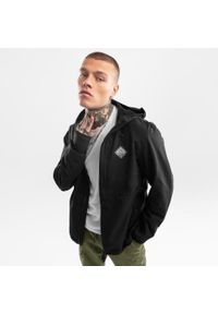 SIROKO - Kurtka lifestyle męska W2 Mckinley LF. Kolor: czarny. Materiał: materiał, softshell