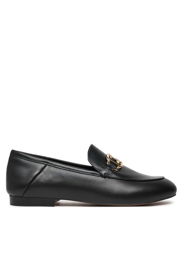 Guess Loafersy FLPMAR LEA14 Czarny. Kolor: czarny. Materiał: skóra