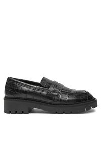 Calvin Klein Jeans Loafersy YW0YW01680 Czarny. Kolor: czarny. Materiał: lakier, skóra #1