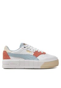 Puma Sneakersy Cali Court Offside 397921 01 Biały. Kolor: biały. Materiał: skóra