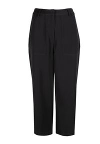 Calvin Klein Spodnie "Culottes" | J20J204772 | Kobieta | Czarny. Okazja: na co dzień. Kolor: czarny. Materiał: poliester. Styl: casual #1