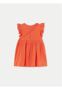 Mayoral Sukienka letnia 1919 Pomarańczowy Regular Fit. Kolor: pomarańczowy. Materiał: bawełna. Sezon: lato #4