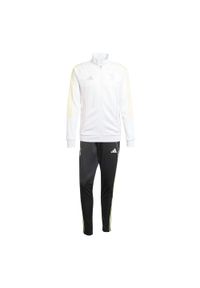 Adidas Sport Juve Tk Kombinezon Dorośli. Kolor: czarny, biały, wielokolorowy. Materiał: dresówka