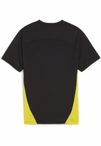 Puma - Młodzieżowa koszulka Borussia Dortmund PUMA Black Faster Yellow. Kolor: czarny, żółty, wielokolorowy