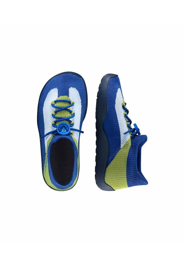 Buty minimalistyczne dziecięce classic Brubeck Barefoot Merino. Kolor: niebieski. Sport: turystyka piesza