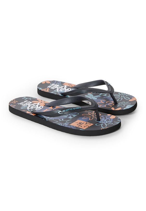 RIPCURL - Japonki męskie Rip Curl SWC Bloom Open Toe. Nosek buta: otwarty. Kolor: niebieski