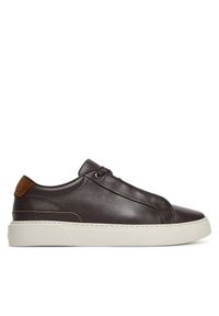 Sneakersy BOSS. Kolor: brązowy