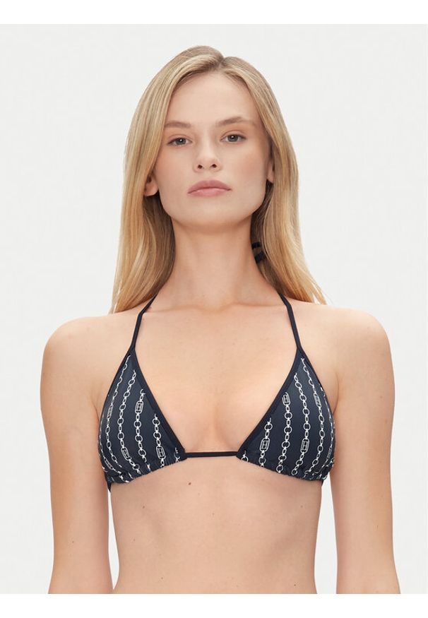TOMMY HILFIGER - Tommy Hilfiger Góra od bikini UW0UW05314 Granatowy. Kolor: niebieski. Materiał: syntetyk