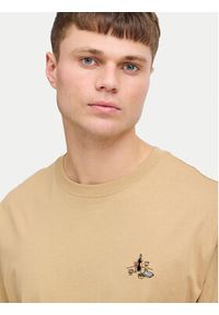 !SOLID - Solid T-Shirt Manes 21108333 Brązowy Regular Fit. Kolor: brązowy. Materiał: bawełna #2