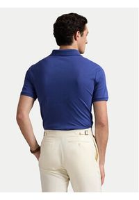 Polo Ralph Lauren Polo 710704319164 Granatowy Slim Fit. Typ kołnierza: polo. Kolor: niebieski. Materiał: bawełna #3